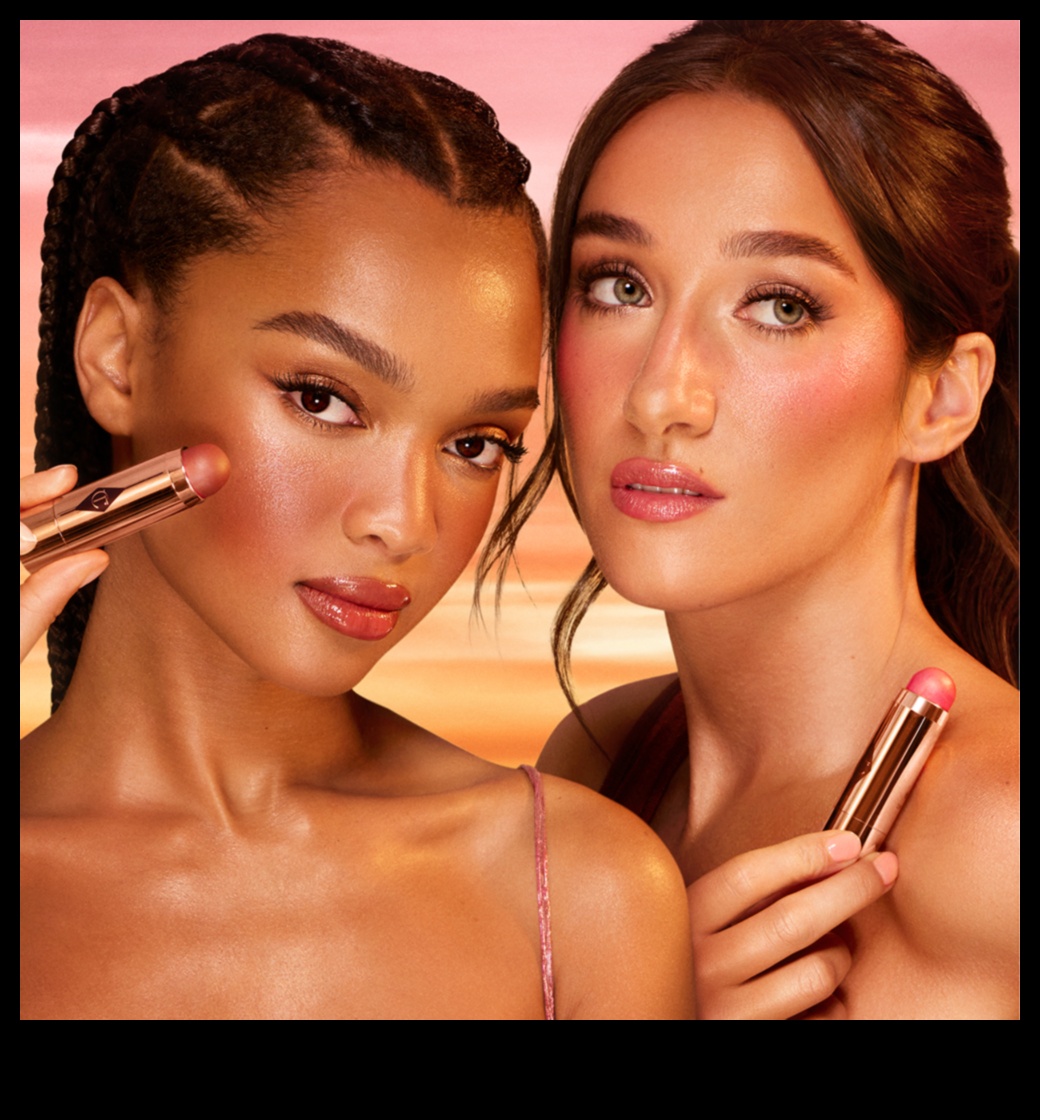 גלאם וניצנצים מדריך לסגנונות איפור ערב 3 גלאם ונצנצים: מחבקת את הניצוץ והברק בסגנונות איפור ערב