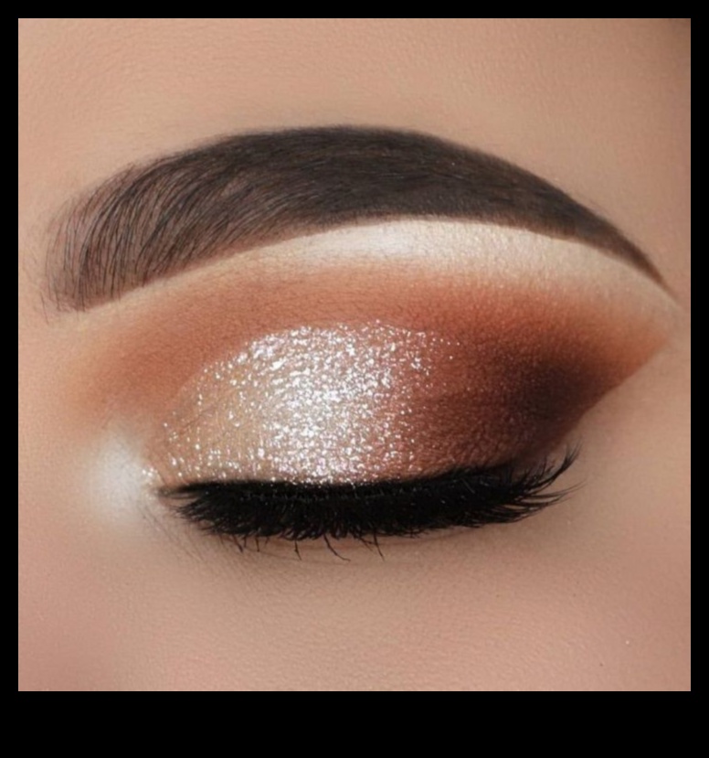 גלאם וניצנצים מדריך לסגנונות איפור ערב 2 גלאם ונצנצים: מחבקת את הניצוץ והברק בסגנונות איפור ערב