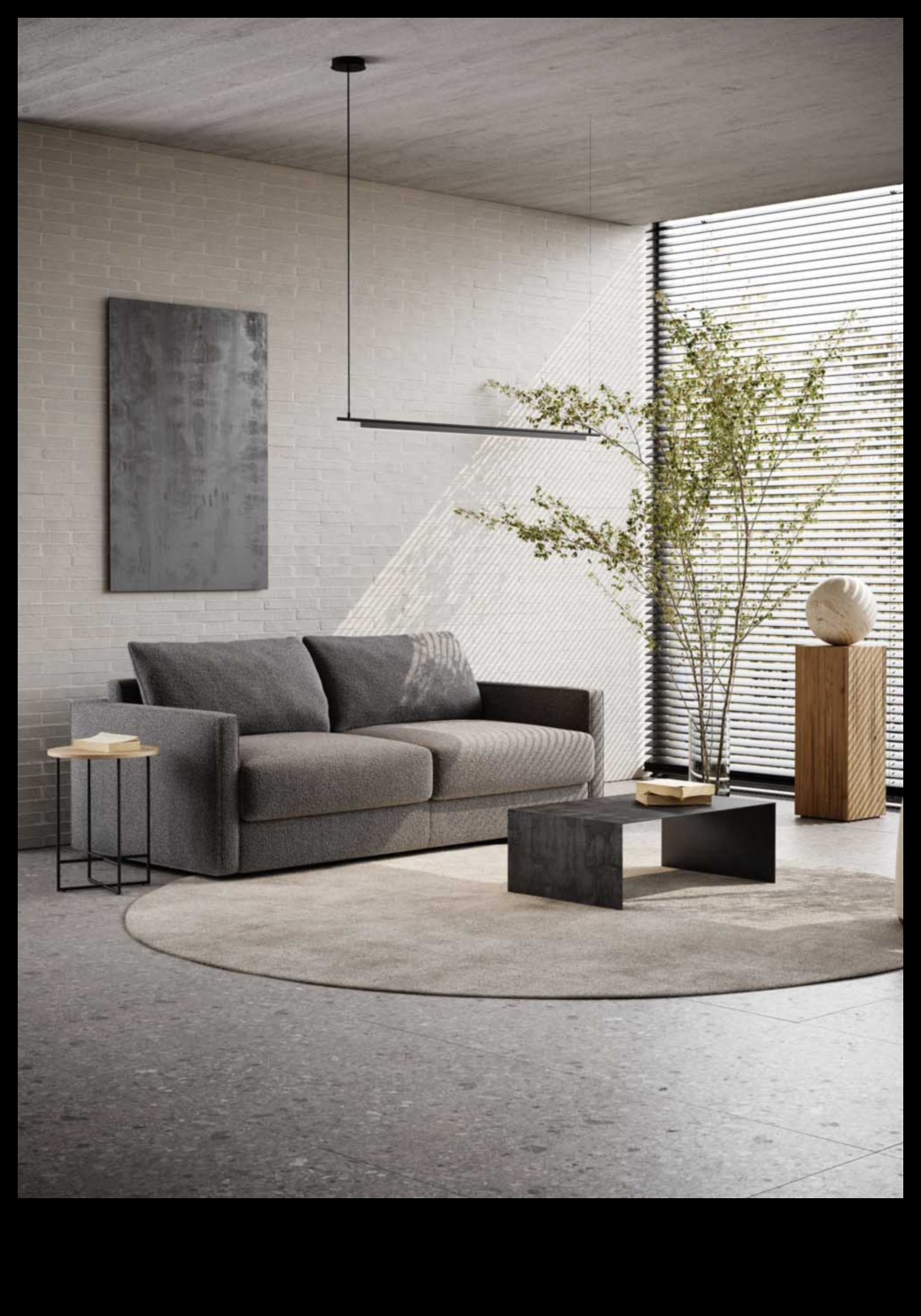 דרכים אופנתיות להשתמש בבטון בעיצוב עכשווי