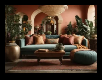 Moody Boho תפאורה לחלל ייחודי