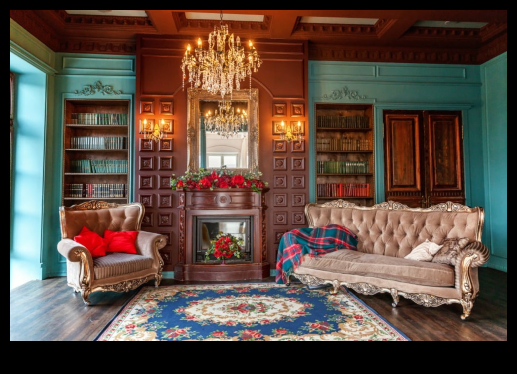 עיצוב משרד ויקטוריאני אלגנטיות לאורך הדורות 4 עיצוב משרדי ויקטוריאני עם אלגנטיות עתיקה