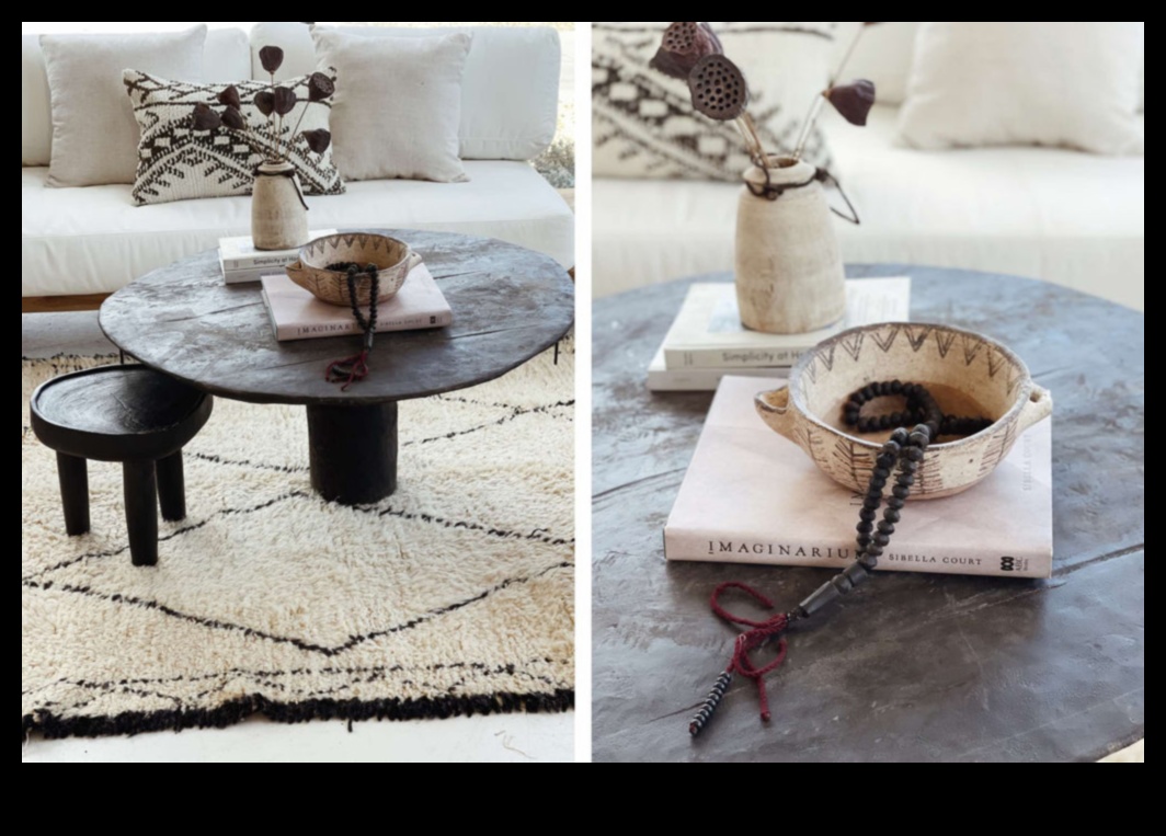 איך אני יכול לשלב מספר קונספטים של קישוט בחלל אחד?