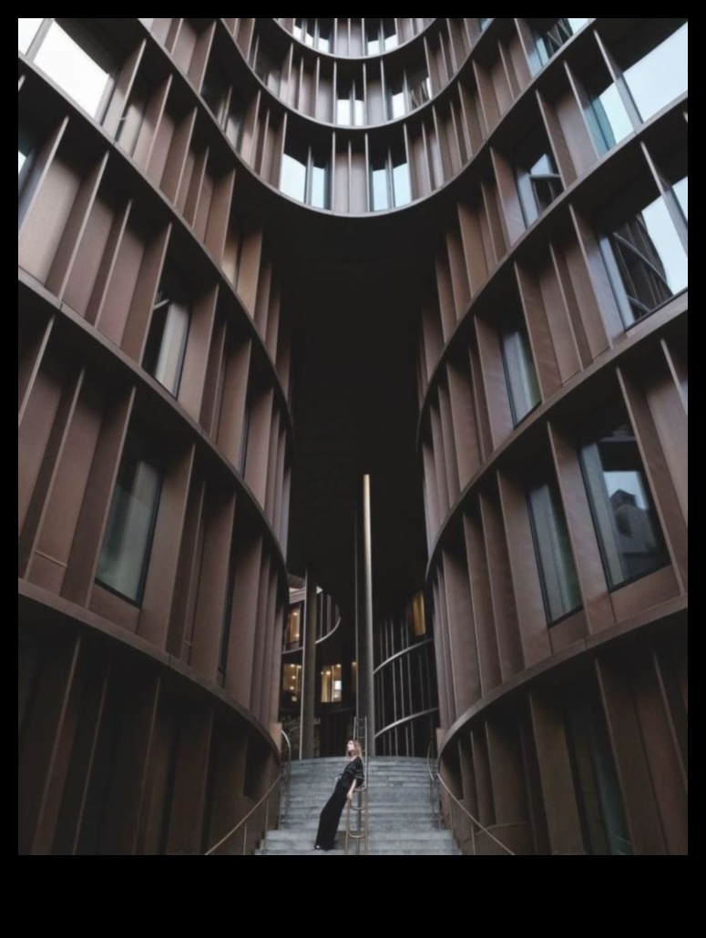 חן גיאומטרי: חקר סימטריה באמצעות סגנונות צילום אדריכליים