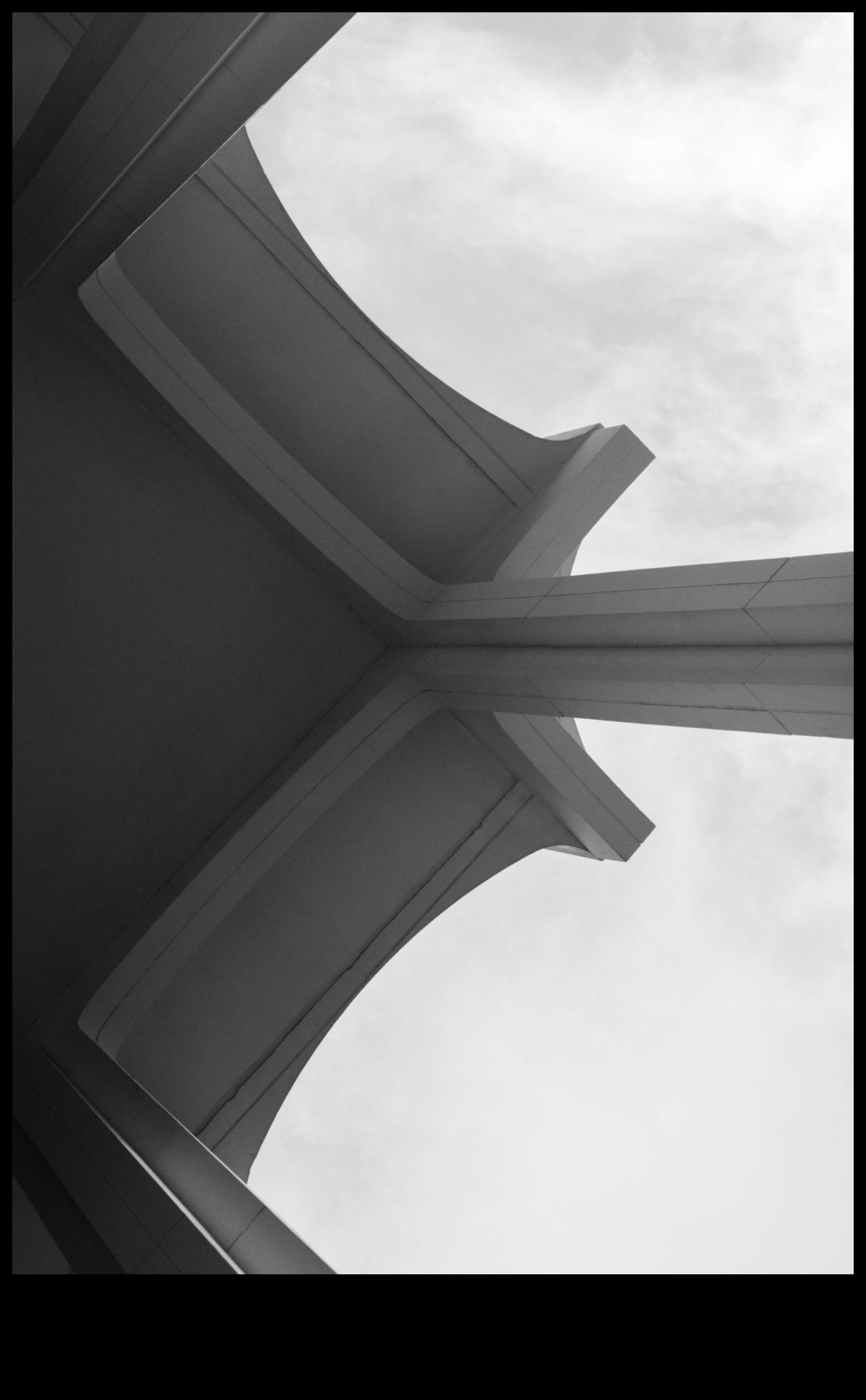 חן גיאומטרי: חקר סימטריה באמצעות סגנונות צילום אדריכליים