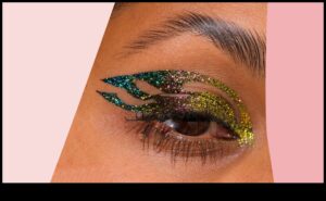 גליטר זוהר: הוספת נצנוץ למראה שלך עם אייליינר נצנצים