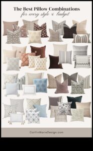 דרכים יצירתיות לסדר כריות