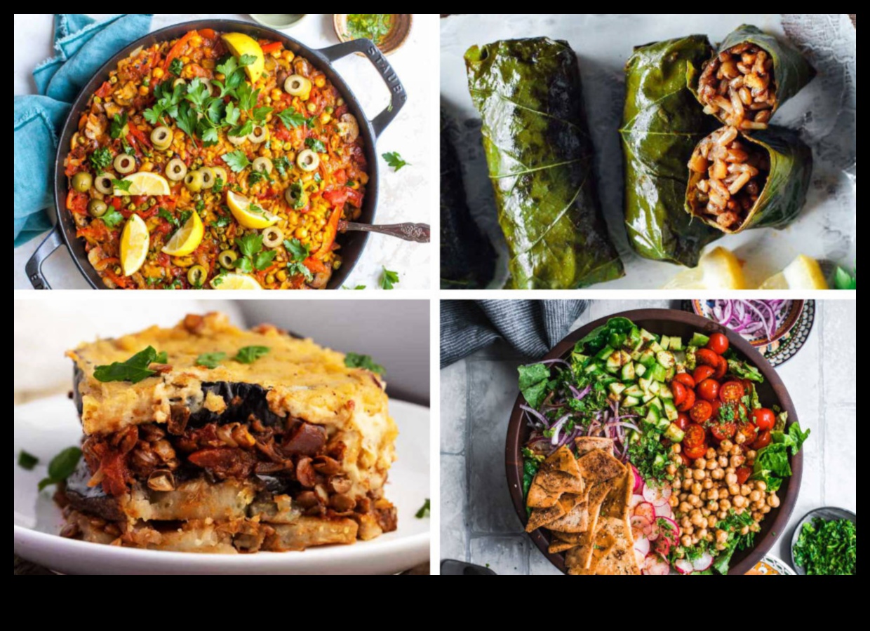 תענוגות טבעוניים ים תיכוניים: חקור את הטעמים